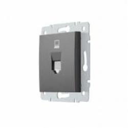Механизм розетки компьютерная HausMark Stelo IP20 антрацит 501-4288-139