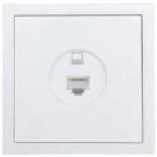 Механизм розетки компьютерная HausMark Juna белый