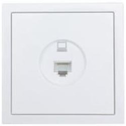 Механизм розетки компьютерная HausMark Juna белый