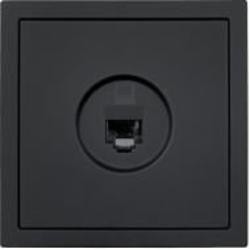 Механизм розетки компьютерная HausMark Juna черный