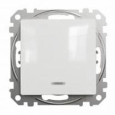 Выключатель одноклавишный Schneider Electric Sedna Design с подсветкой белый SDD111101L Коллекция Sedna Design Коллекция Sedna Elements Sedna Elements Имитация стекла. Sedna Elements Имитация камня. Sedna Elements Имитация металла. Sedna Elements Имитация
