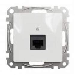 Розетка компьютерная Schneider Electric Sedna Design RJ45 категория 5E UTP белый SDD111451 Коллекция Sedna Design Коллекция Sedna Elements Sedna Elements Имитация стекла. Sedna Elements Имитация камня. Sedna Elements Имитация металла. Sedna Elements Имита