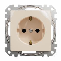 Розетка силовая с заземлением Schneider Electric Sedna Design со шторками без крышки бежевый SDD112022 Коллекция Sedna Design Коллекция Sedna Elements Sedna Elements Имитация стекла. Sedna Elements Имитация камня. Sedna Elements Имитация металла. Sedna El