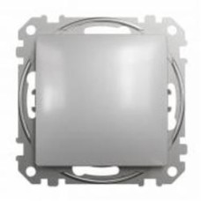Выключатель одноклавишный Schneider Electric Sedna Design без подсветки алюминий SDD113101 Коллекция Sedna Design Коллекция Sedna Elements Sedna Elements Имитация стекла. Sedna Elements Имитация камня. Sedna Elements Имитация металла. Sedna Elements Имита