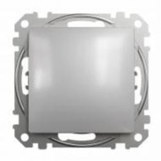 Переключатель одноклавишный проходной одноклавишный Schneider Electric Sedna Design без подсветки алюминий SDD113106 Коллекция Sedna Design Коллекция Sedna Elements Sedna Elements Имитация стекла. Sedna Elements Имитация камня. Sedna Elements Имитация мет