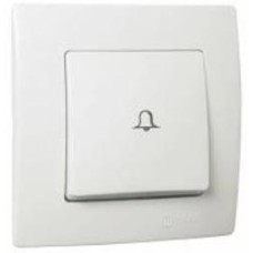 Кнопка звонка Lilium Natural Kare белый 32001050