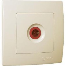 Розетка TV оконечная Makel Lillium Natural Kare кремовый 32010027 Розетка TV оконечная Makel Lillium Natural Kare кремовый 32010027