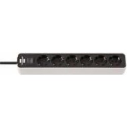 Удлинитель Brennenstuhl Ecolor H05VV-F 3G1.5 white с заземлением 6 гн. белый 1,5 м 1153260020