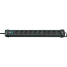 Удлинитель бытовой Brennenstuhl Premium-Line с заземлением 10 гн. черный 3 м 1951100100