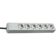 Удлинитель бытовой Brennenstuhl Eco-Line с заземлением 6 гн. серый 1,5 м 1159450015