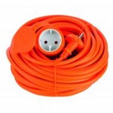 Удлинитель садовый Electraline без заземления 1 гн. оранжевый 20 м 46102