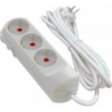 Удлинитель Neomax с заземлением 3 гн. белый 3 м NX501302