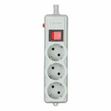 Сетевой фильтр Gembird SPG3-G-6G-PRO с заземлением 3 гн. серый 1,8 м SPG3-G-6G-PRO