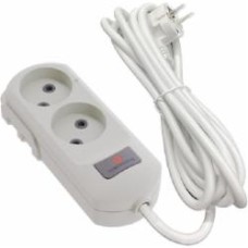 Удлинитель Neomax без заземления 2 гн. белый 3 м NX502203