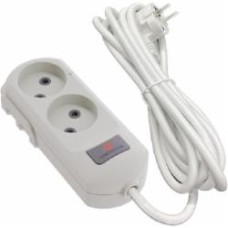 Удлинитель Neomax без заземления 2 гн. белый 5 м NX502205