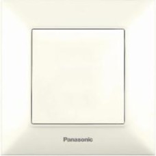 Выключатель одноклавишный одноклавишный Panasonic Arkedia Slim быстрый монтаж кремовый 480100214