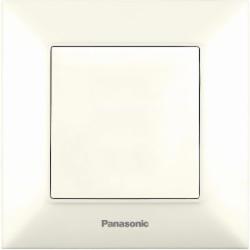 Выключатель одноклавишный одноклавишный Panasonic Arkedia Slim быстрый монтаж кремовый 480100214