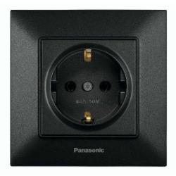 Розетка бытовая с заземлением Panasonic Arkedia Slim IP22 480200274