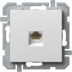 Розетка компьютерная TEM Logiq PC RJ45 Cat 5e белый KQ37PWXO-U