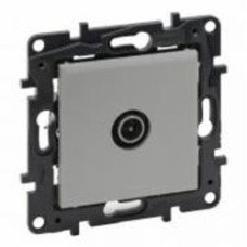 Розетка TV Legrand Niloe Step 863374 IP20 алюминий