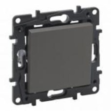 Переключатель перекрестный одноклавишный Legrand Niloe Step 863407 без подсветки сталь
