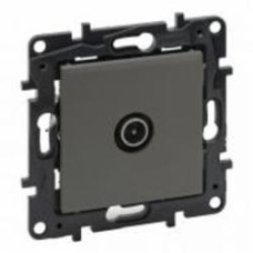 Розетка TV Legrand Niloe Step 863474 IP20 сталь