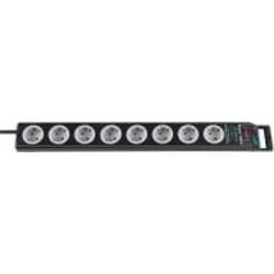 Сетевой фильтр Brennenstuhl Super-Solid 13500A с заземлением 8 гн. черный 2,5 м 1153380318