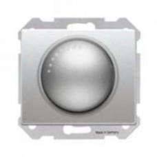 Светорегулятор поворотно-нажимной Siemens Iris 500 Вт 20 IP алюминий фьюжн 21539-X AF