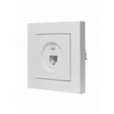 Розетка компьютерная 1 Lezard Vesna IP20 белый 742-0288-139