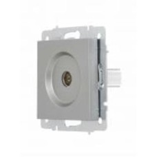 Розетка TV проходная 1 Lezard Vesna IP20 серый 742-3588-129