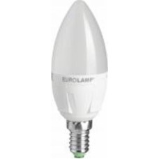 Лампа светодиодная Eurolamp 6 Вт C37 матовая E14 175-250 В 4000 К LED-CL-06144(T)dim
