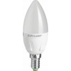 Лампа светодиодная Eurolamp 6 Вт C37 матовая E14 175-250 В 4000 К LED-CL-06144(T)dim