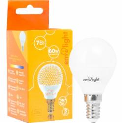 Лампа светодиодная Emilight 7 Вт G45 матовая E14 220 В 2700 К