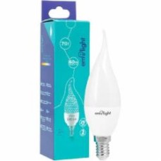 Лампа светодиодная Emilight 7 Вт CF37 матовая E14 220 В 4100 К