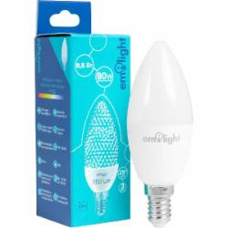 Лампа светодиодная Emilight 9,5 Вт C37 матовая E14 220 В 4100 К