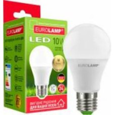 Лампа светодиодная Eurolamp LED-A60-10274(A) 10 Вт A60 матовая E27 220 В 4000 К