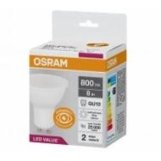 Лампа светодиодная Osram 8 Вт MR16 матовая GU10 220 В 4000 К 4058075211018