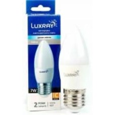 Лампа светодиодная Luxray 7 Вт C37 матовая E27 220 В 4200 К LX442-B35-2707