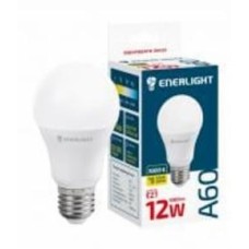Лампа светодиодная Enerlight 12 Вт A60 матовая E27 220 В 3000 К A60E2712SMDWFR