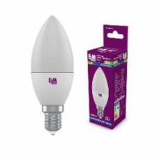 Лампа светодиодная ELM 6 Вт C37 матовая E14 220 В 4000 К 18-0013.