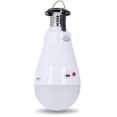 Лампа аккумуляторная LED Quantum Аварийная 12 Вт A80 E27 220 В 4000 К QM-LSE12-4К-A80-E27