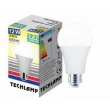 Лампа светодиодная Techlamp 12 Вт A60 матовая E27 220 В 3000 К