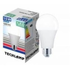 Лампа светодиодная Techlamp 15 Вт A70 матовая E27 220 В 6500 К