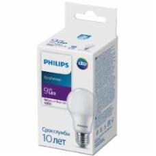 Лампа светодиодная Philips EcoHome 9 Вт A60 матовая E27 90 В 4000 К 929002299017