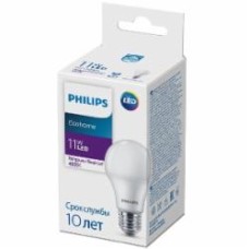 Лампа светодиодная Philips EcoHome 11 Вт A60 матовая E27 90-250 В 4000 К 929002299317