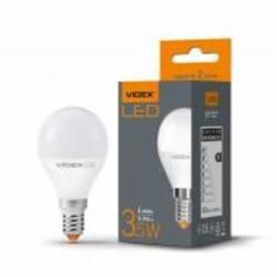 Лампа светодиодная Videx 3,5 Вт G45 матовая E14 220 В 4100 К 23500