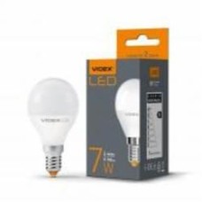 Лампа светодиодная Videx 7 Вт G45 матовая E14 220 В 4100 К 24959