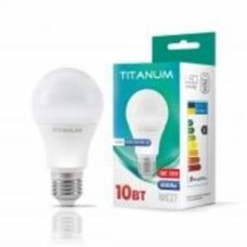 Лампа светодиодная TITANUM 10 Вт A60 матовая E27 12 В 4100 К 26863