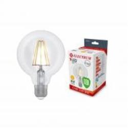 Лампа светодиодная Electrum FIL G95 8 Вт E27 2700 К 220 В прозрачная A-LG-0477