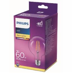 Лампа светодиодная Philips G93 7 Вт E27 2700 К 220-240 В прозрачная 929001387901